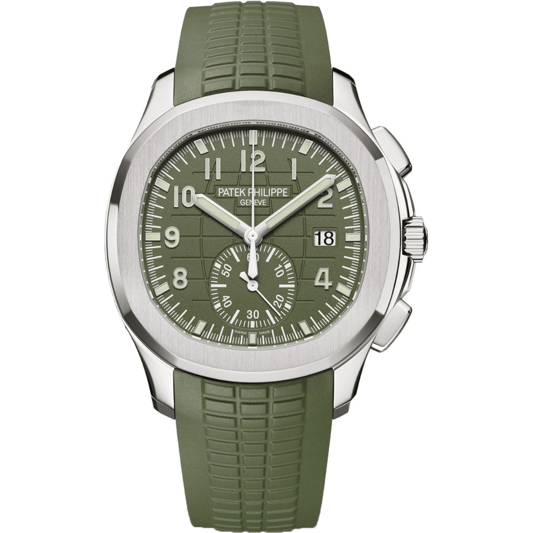 patek-philippe-aquanaut-5968g-010_1 Patek Philippe Aquanaut 5968G-010 Khaki Green - Image 1