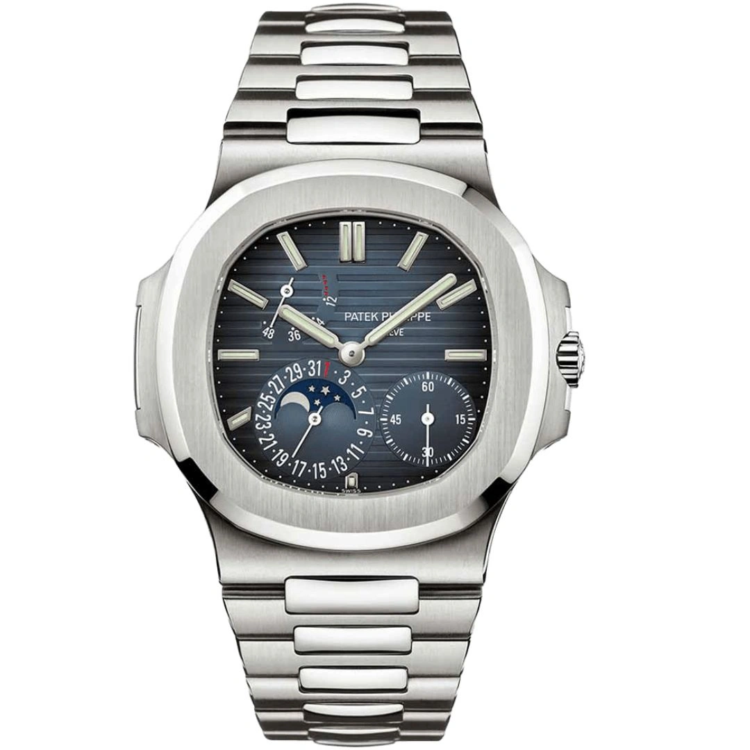 5712-1a-001_1 Patek Philippe Nautilus Moon Phases 5712/1A-001 Stainless Steel - Image 1