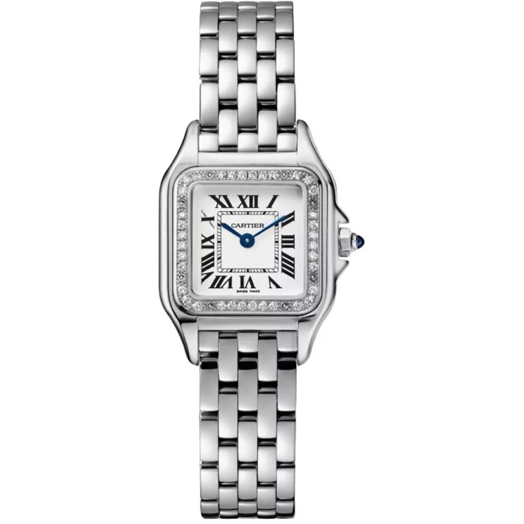 cartier-panthere-de-cartier-small-model-w4pn0016-front Cartier Panthere Small W4PN0016 Silver - Image 1