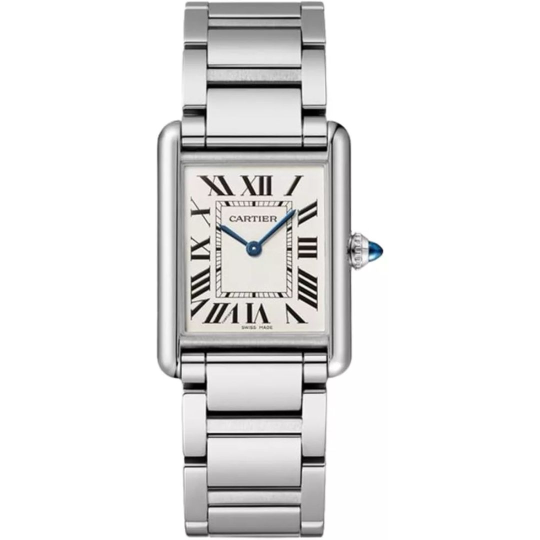 cartier-tank-must-large-model-wsta0106-front Cartier Tank Must Large Model WSTA0106 Silver - Image 1