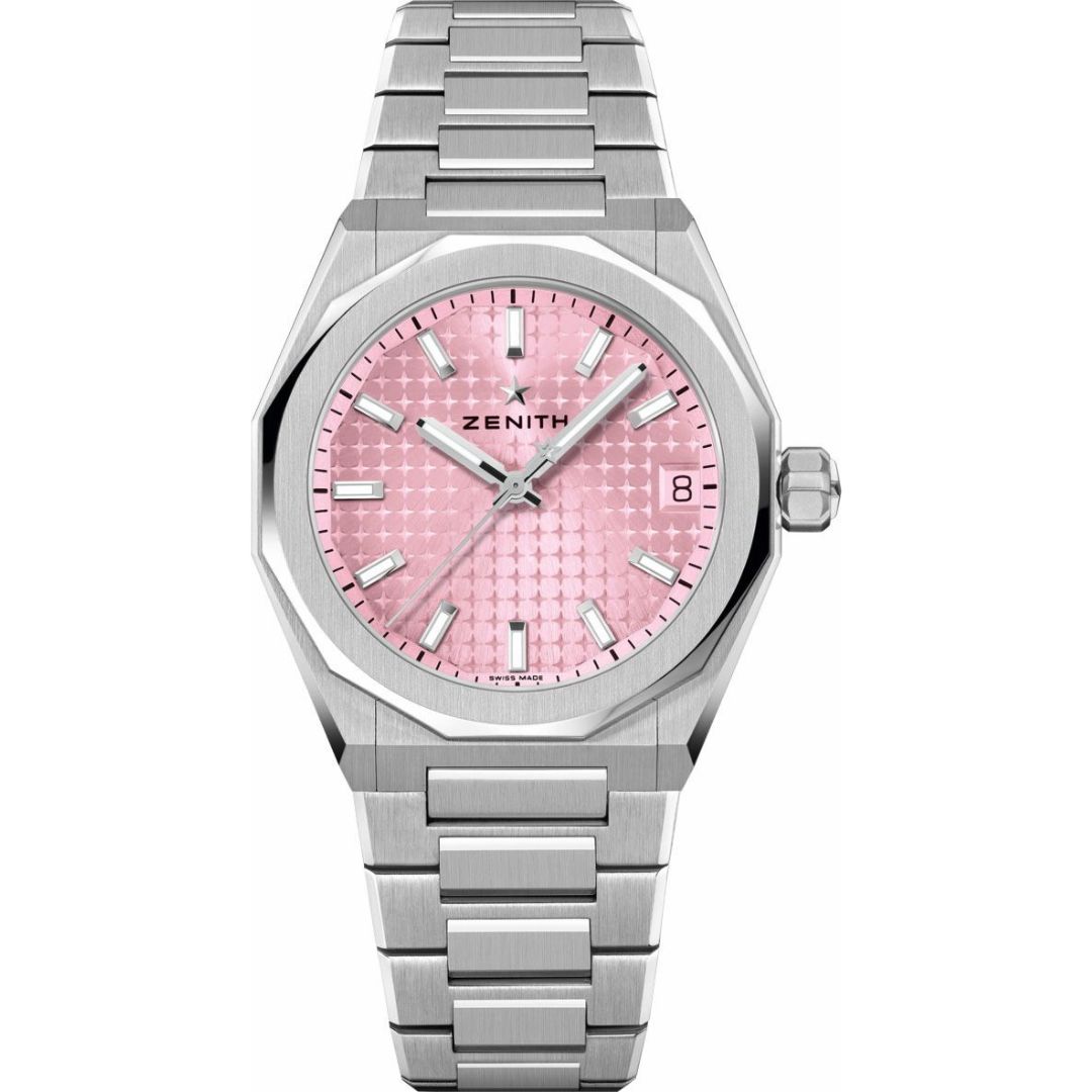 03-9400-670-18-i001-1.jpg Zenith Defy Skyline 36 03.9400.670/18.I001 Steel Pink Dial - Image 1