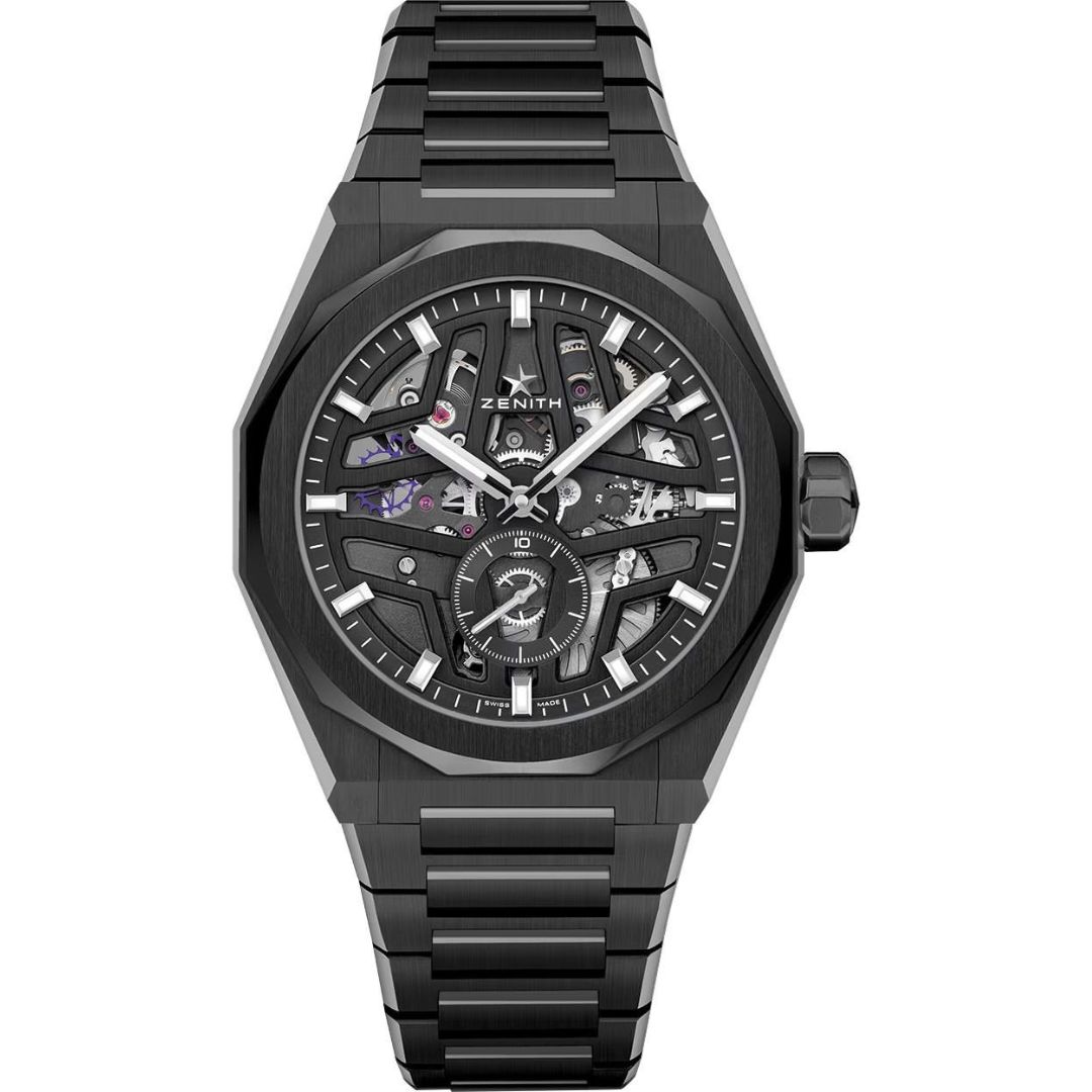 49-9300-3620-78-i001.jpg Zenith Defy Skyline Skeleton 49.9300.3620/78.I001 Black Ceramic - Image 1