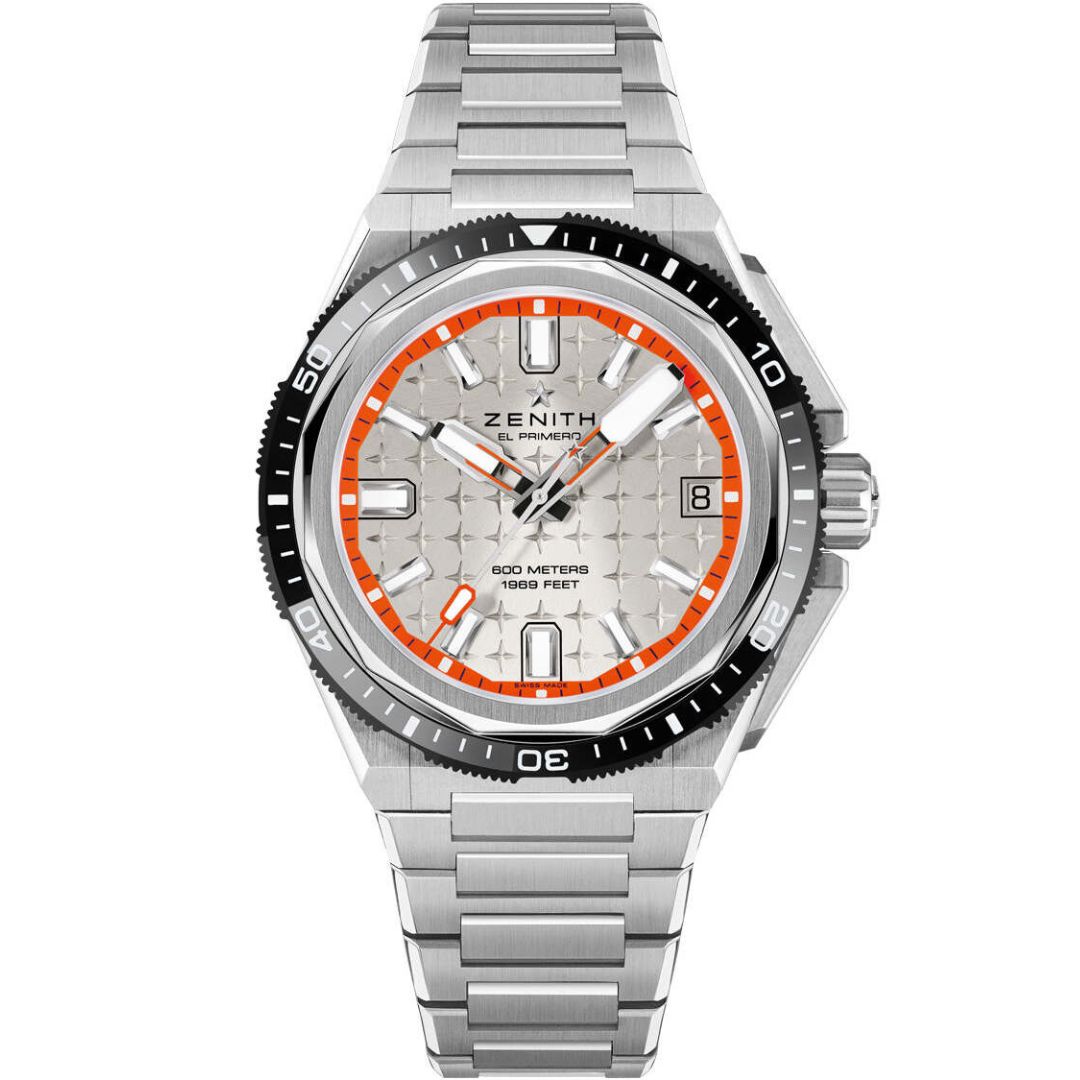 95-9600-3620-01-i300.jpg Zenith Defy Extreme Diver 95.9600.3620/01.I300 Titanium Silver Dial - Image 1