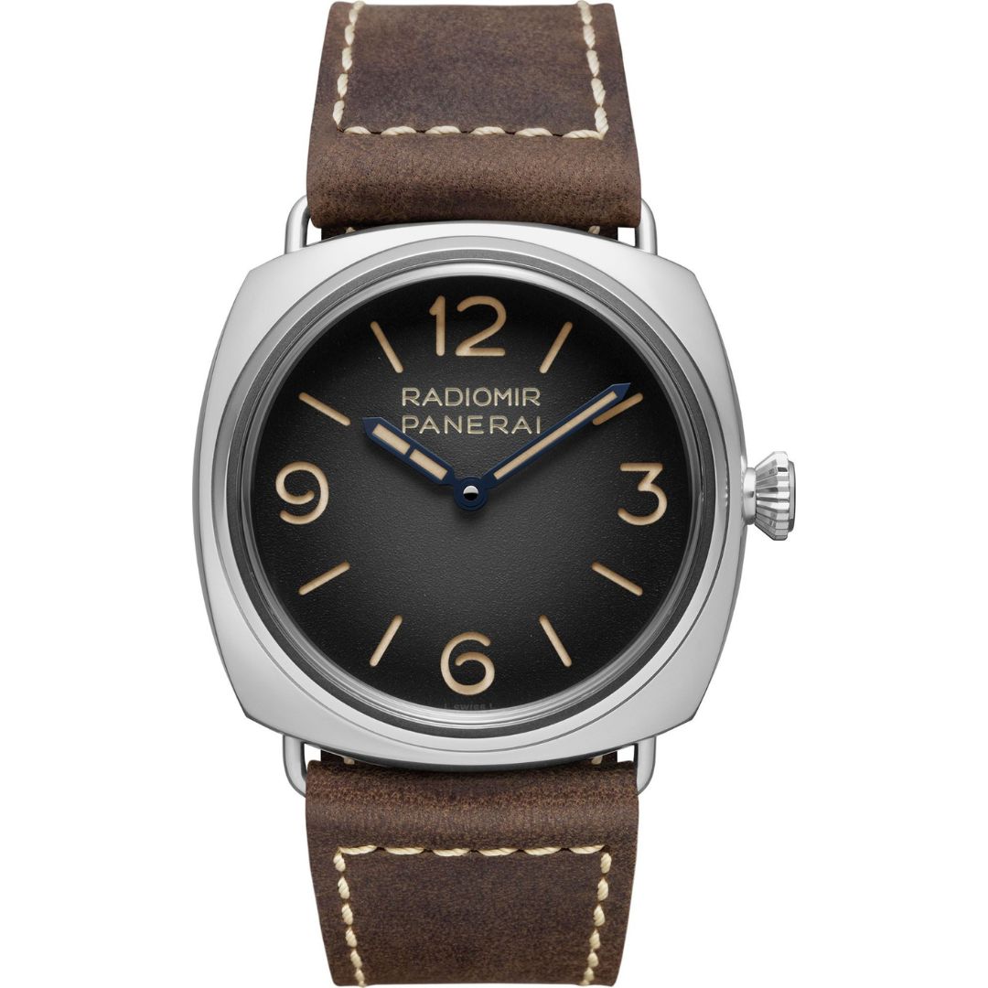 pam01334-main.jpg Panerai Radiomir Tre Giorni PAM01334 Steel Black Dial - Image 1