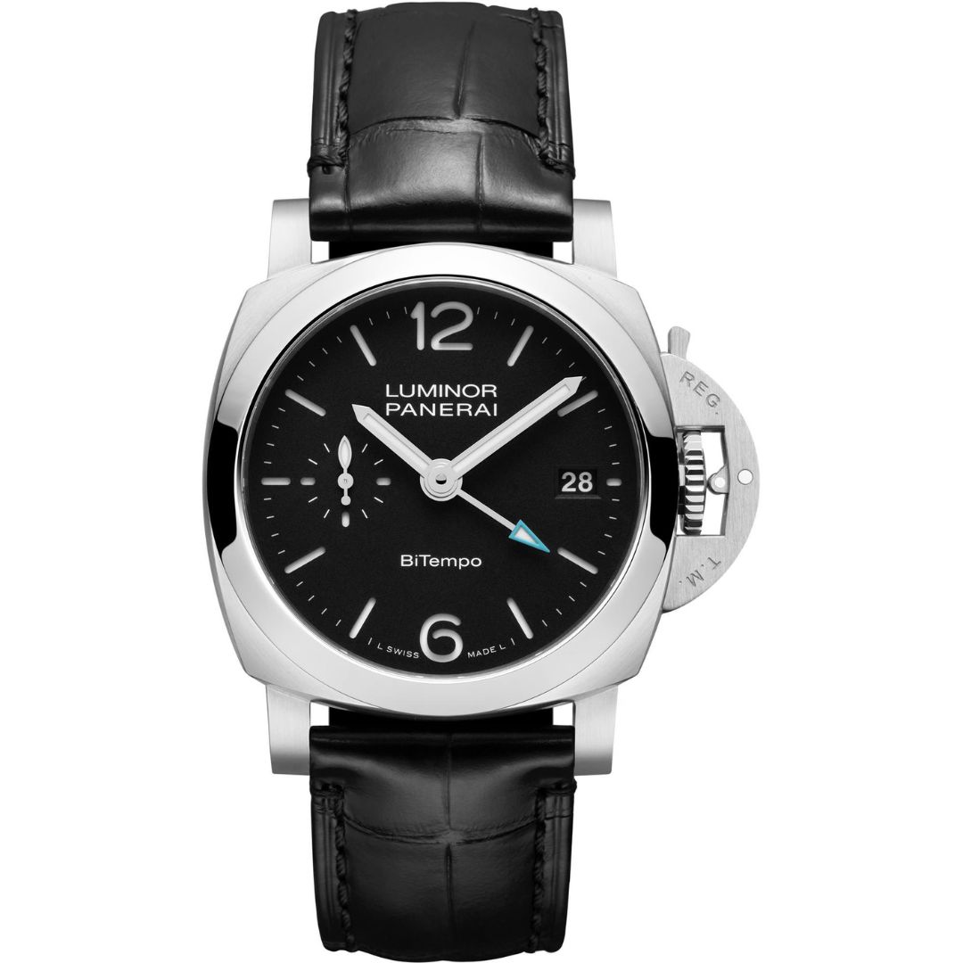 pam01365-main-1.jpg Panerai Luminor Quaranta BiTempo PAM01365 Steel Black Dial - Image 1