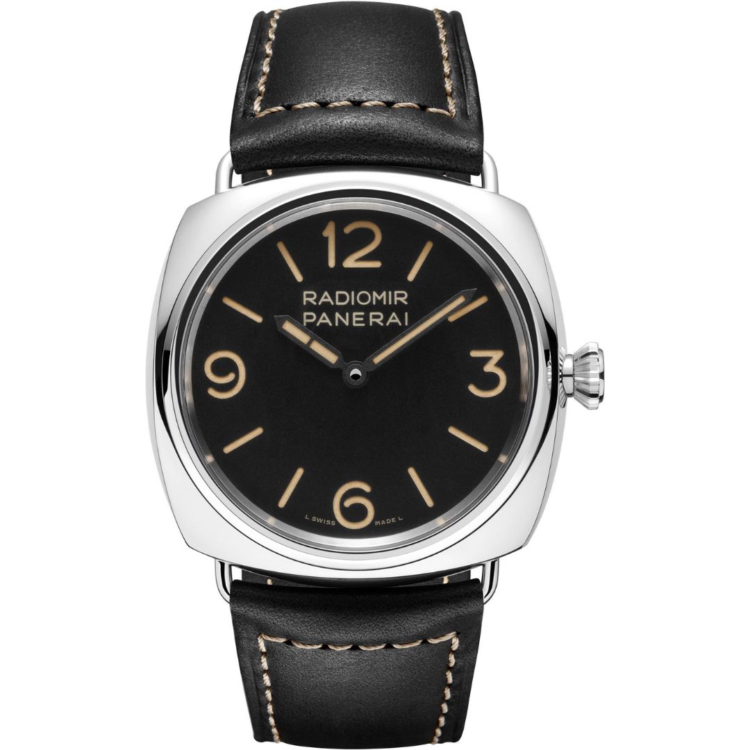 pam01382-main.jpg Panerai Radiomir Officine PAM01382 Steel Black Dial - Image 1