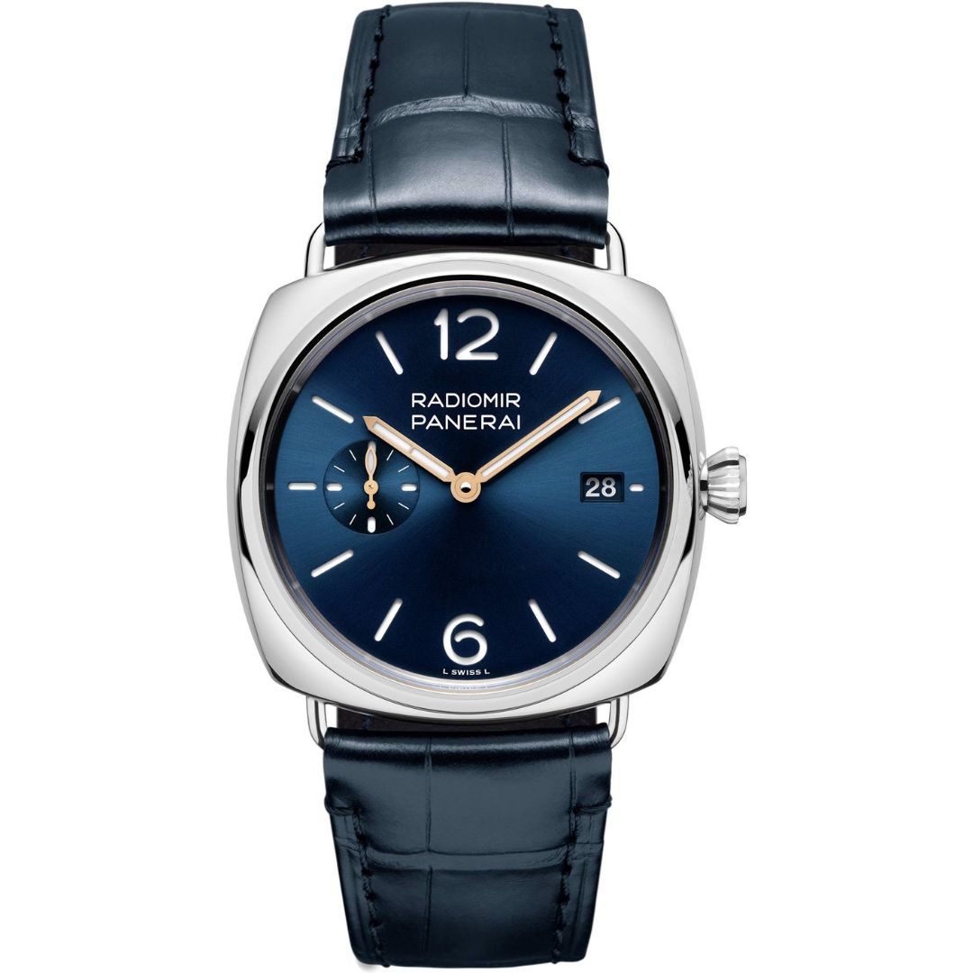 pam01571-main.jpg Panerai Radiomir Quaranta PAM01571 Steel Blue Dial - Image 1