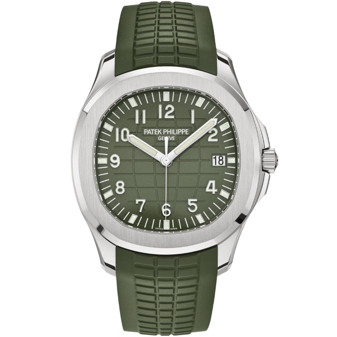 patek-philippe-aquanaut-5168g-010_1.jpg Patek Philippe Aquanaut 5168G-010 Green - Image 1