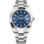 Rolex Datejust 41 126300 Steel Oyster Blue Dial