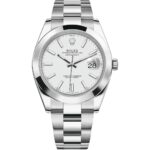Rolex Datejust 41 126300 Steel Oyster White Dial
