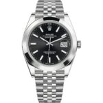 Rolex Datejust 41 126300 Steel Jubilee Black Dial
