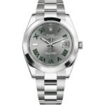 Rolex Datejust 41 126300 'Wimbledon' Steel Oyster Slate Dial