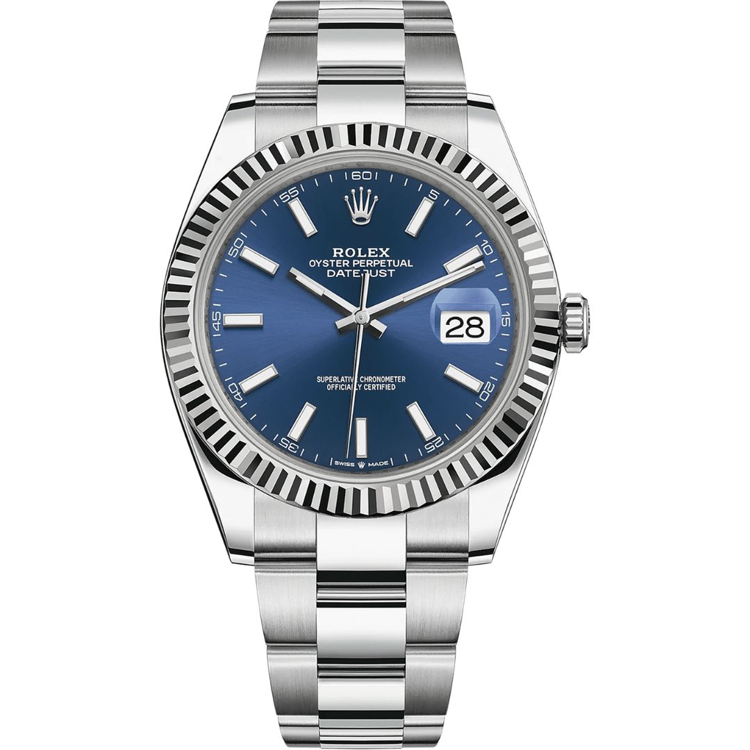 rolex-datejust-41-126334-0001-1.jpg Rolex Datejust 41 126334 Steel Oyster Blue Dial - Image 1