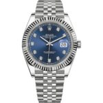 Rolex Datejust 41 126334 Steel Jubilee Blue Diamond Dial