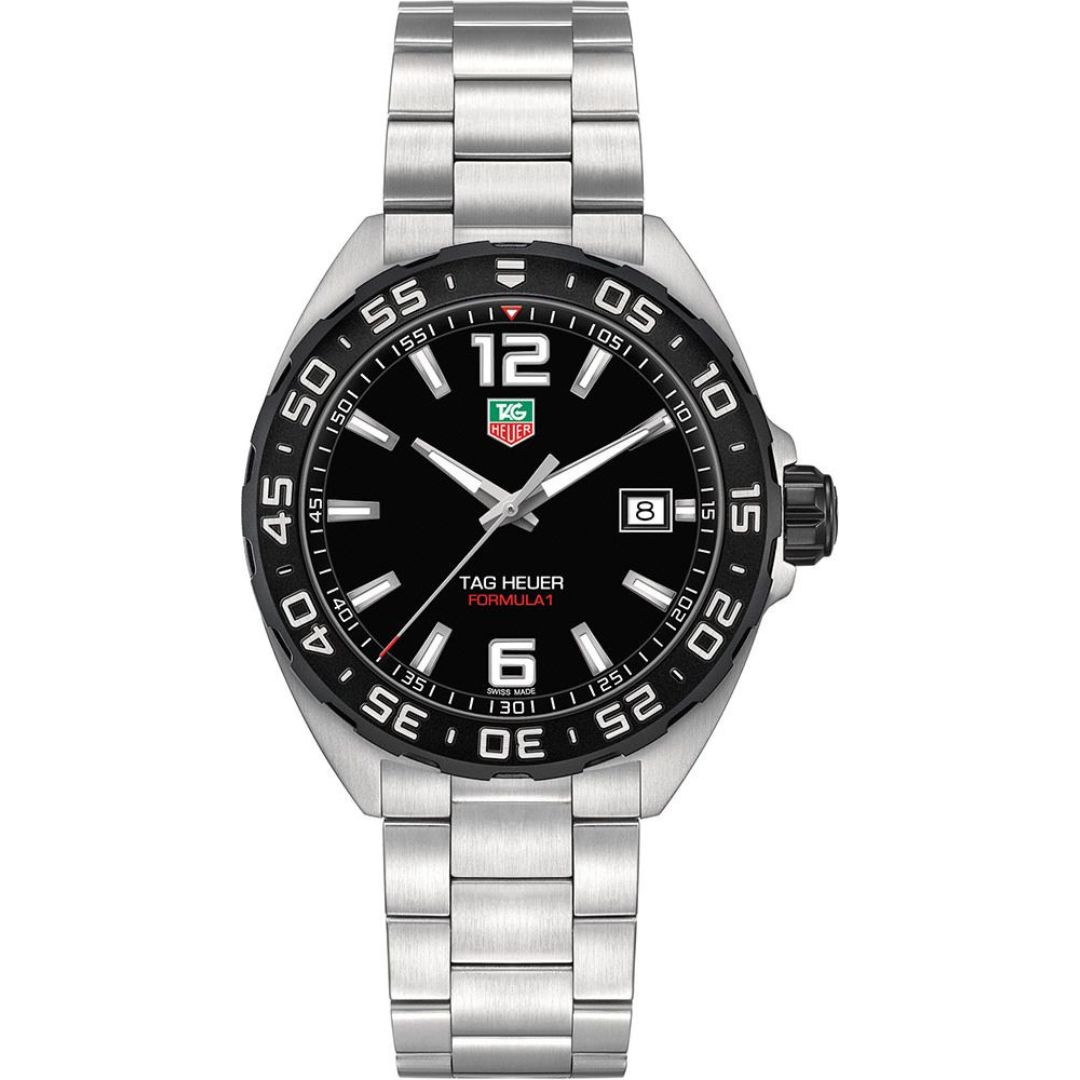 waz1110-ba0875_1.jpg Tag Heuer Formula 1 Date WAZ1110.BA0875 Black - Image 1