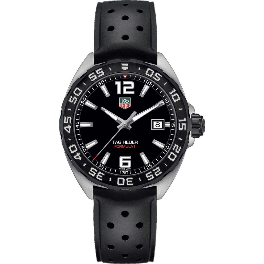 waz1110-ft8023_1-1.jpg Tag Heuer Formula 1 Date WAZ1110.FT8023 Black - Image 1